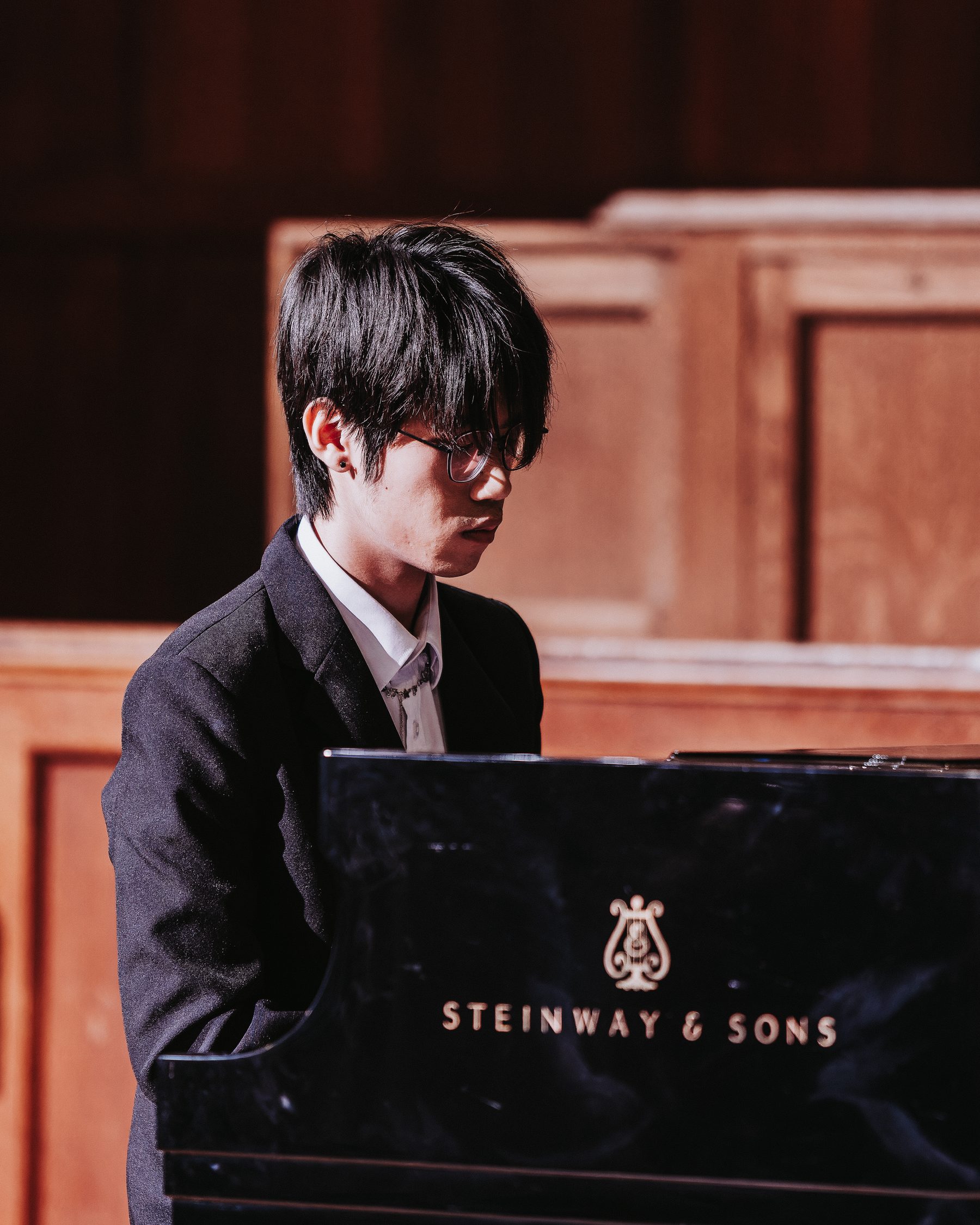 Professional pianist performing at an event in Ottawa